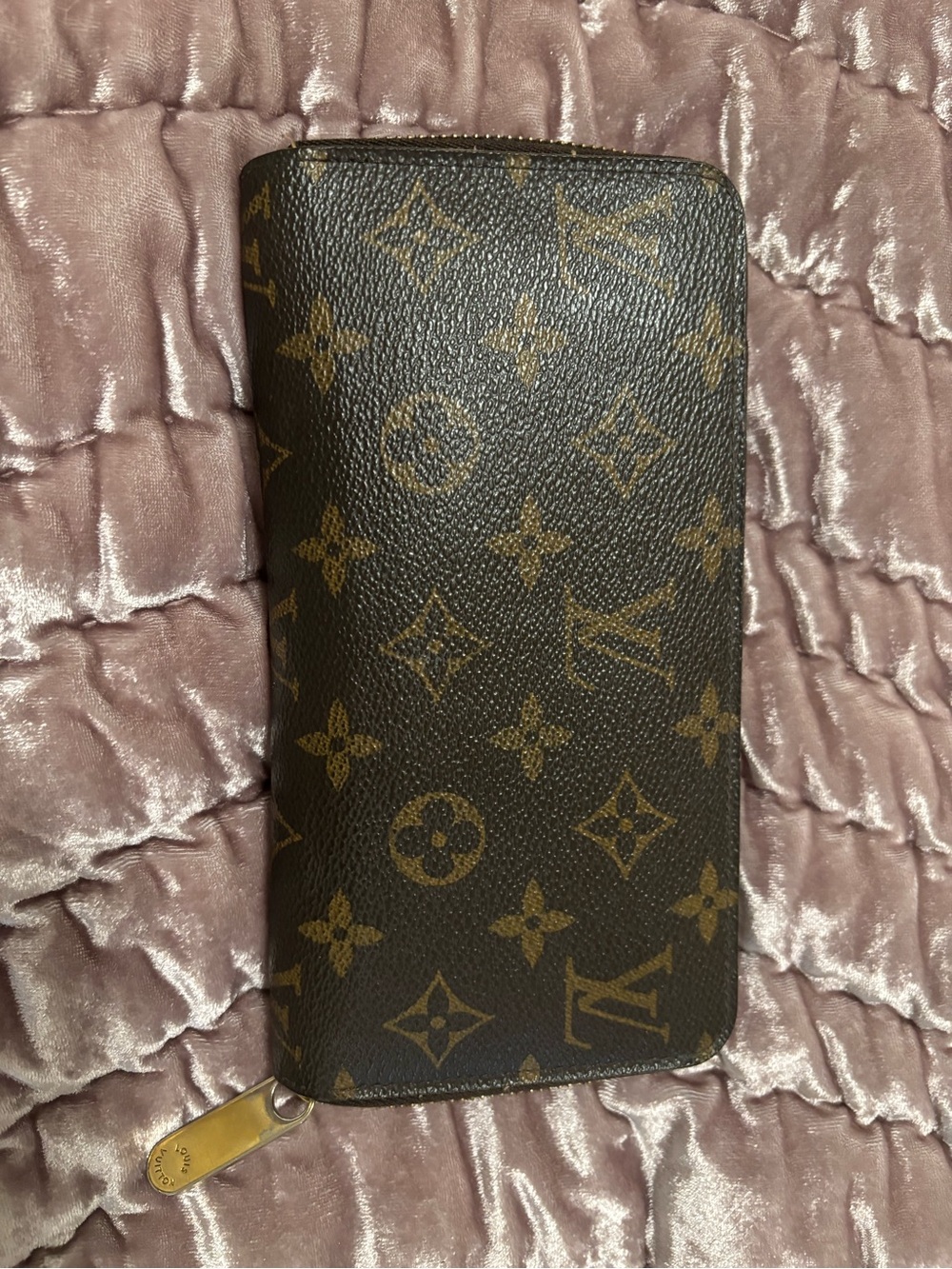 Louis Vuitton Brown Monogram Interior Card Holder Wallet